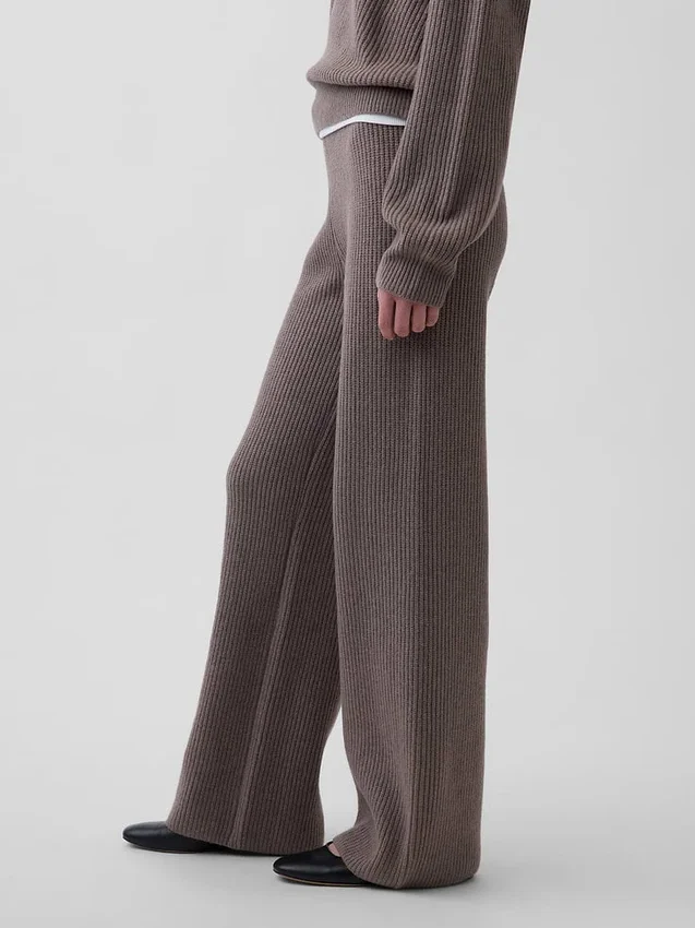 Παντελόνι με πλέξη Shaker-Stitch από CashSoft