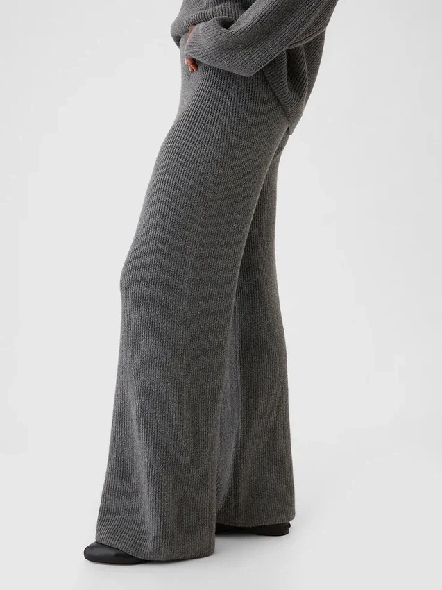 Παντελόνι με πλέξη Shaker-Stitch από CashSoft
