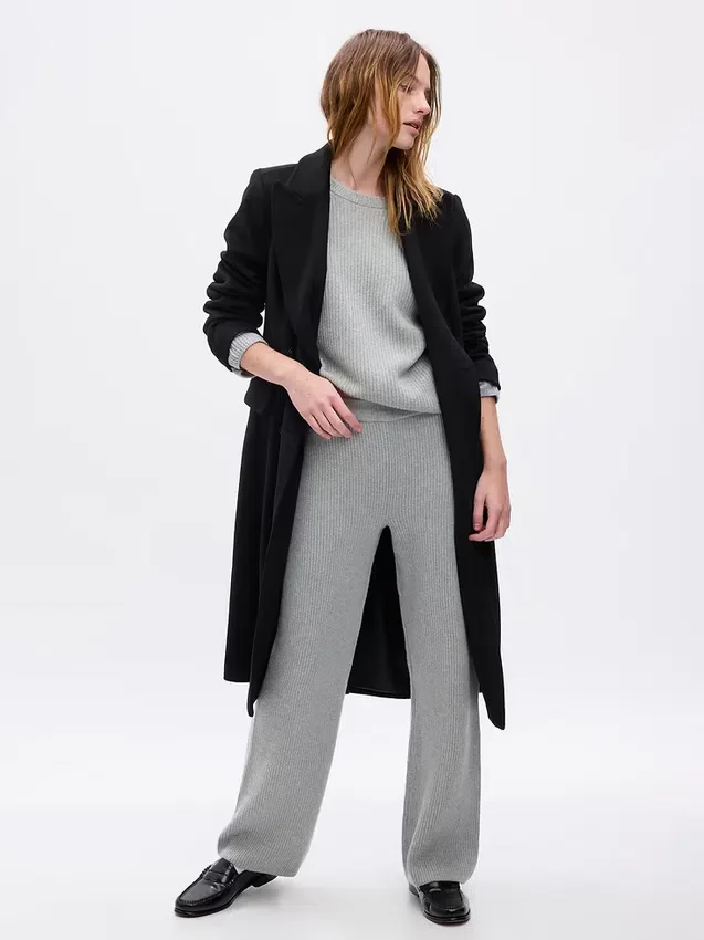 Παντελόνι με πλέξη Shaker-Stitch από CashSoft