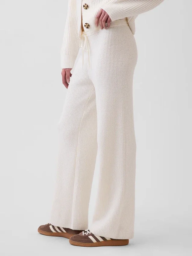 Παντελόνι με πλέξη Shaker-Stitch από CashSoft