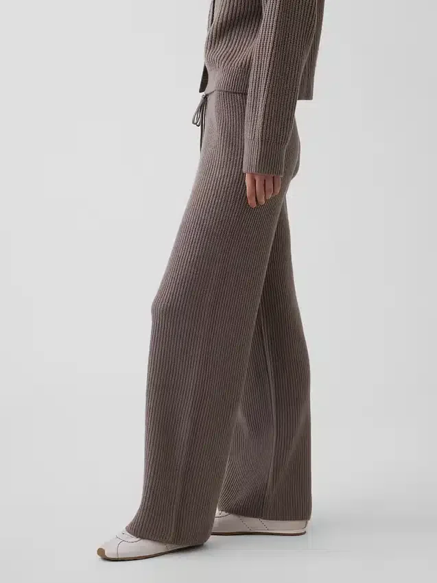 Παντελόνι με πλέξη Shaker-Stitch από CashSoft