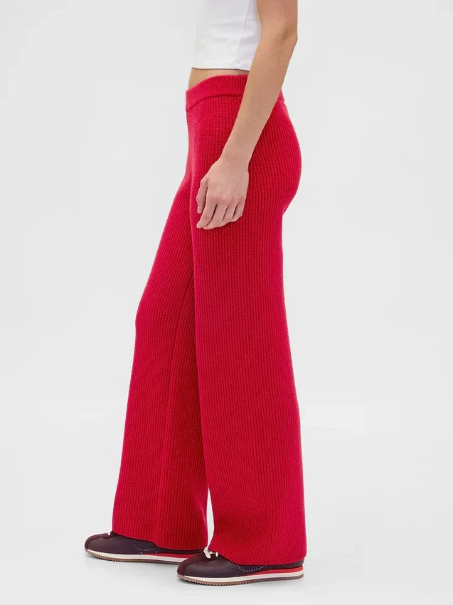 Παντελόνι με πλέξη Shaker-Stitch από CashSoft