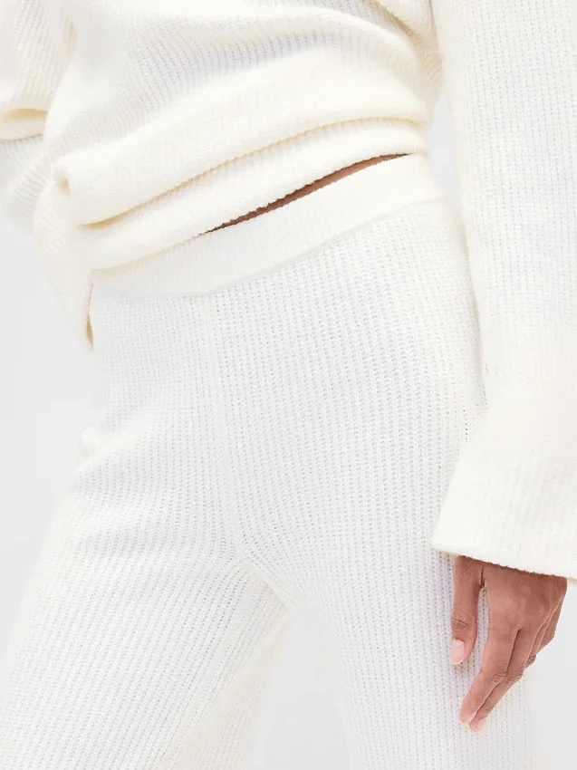 Παντελόνι με πλέξη Shaker-Stitch από CashSoft