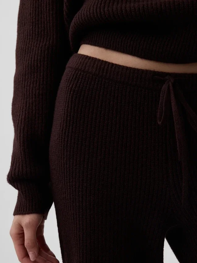 Παντελόνι με πλέξη Shaker-Stitch από CashSoft