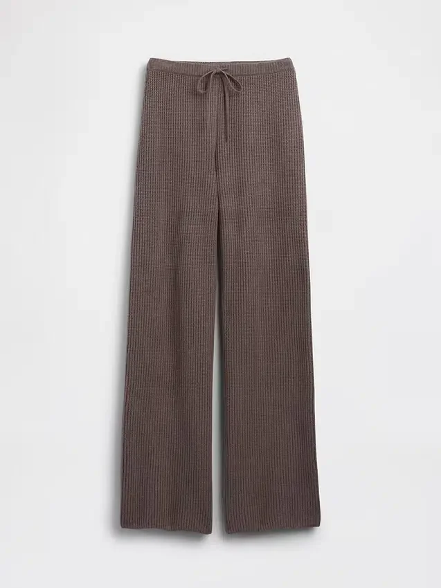Παντελόνι με πλέξη Shaker-Stitch από CashSoft