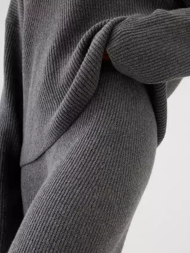 Παντελόνι με πλέξη Shaker-Stitch από CashSoft