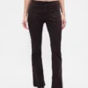 Παντελόνια χαμηλής μέσης από twill, μακρύ και στενό