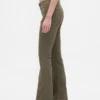 Παντελόνια χαμηλής μέσης από twill, μακρύ και στενό