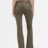 Παντελόνια χαμηλής μέσης από twill, μακρύ και στενό