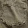 Παντελόνια χαμηλής μέσης από twill, μακρύ και στενό