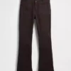 Παντελόνια χαμηλής μέσης από twill, μακρύ και στενό