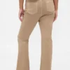 Παντελόνια χαμηλής μέσης από twill, μακρύ και στενό