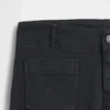 Παντελόνια χαμηλής μέσης από twill, μακρύ και στενό