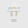 Pierced Co Κρεμαστό μαργαρίτα για σκουλαρίκια Huggie