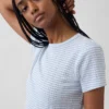 Πιτζάμα T-shirt με πλέξη Pointelle