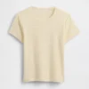 Πιτζάμα T-shirt με πλέξη Pointelle