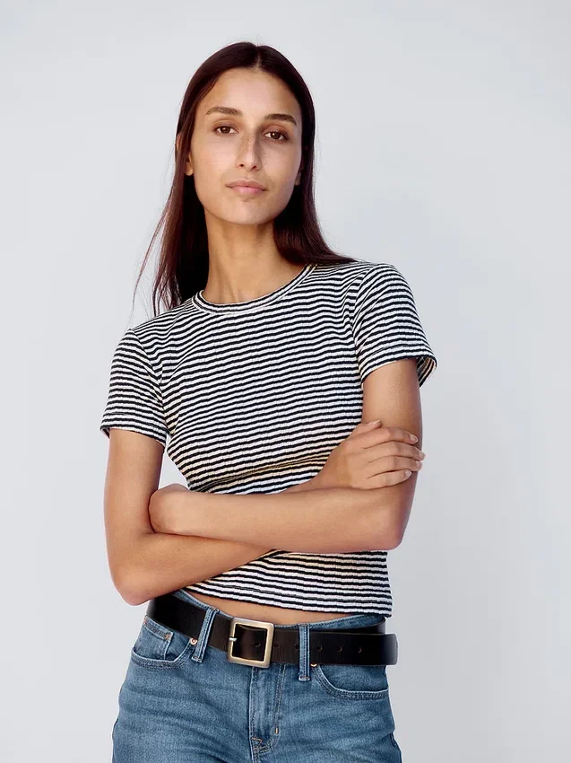Πιτζάμα T-shirt με πλέξη Pointelle