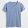 Πιτζάμα T-shirt με πλέξη Pointelle