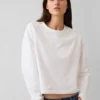 Πλεκτό Oversized Κοντό Pουκάμισο