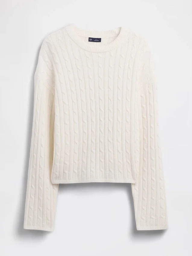 Πλεκτό πουλόβερ CashSoft σε oversized γραμμή