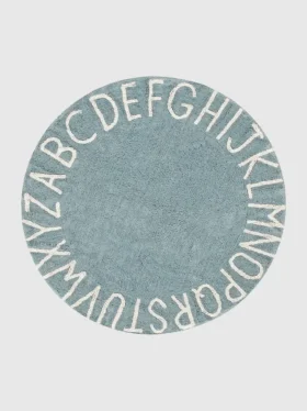 Πλενόμενο χαλί Abc Natural Vintage Blue της Lorena Canals