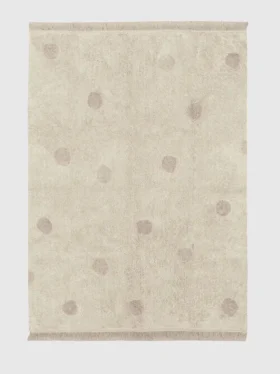 Πλενόμενο χαλί Lorena Canals Hippy Dots Vintage Nude