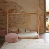 Πλενόμενο χαλί Lorena Canals Hippy Dots Vintage Nude