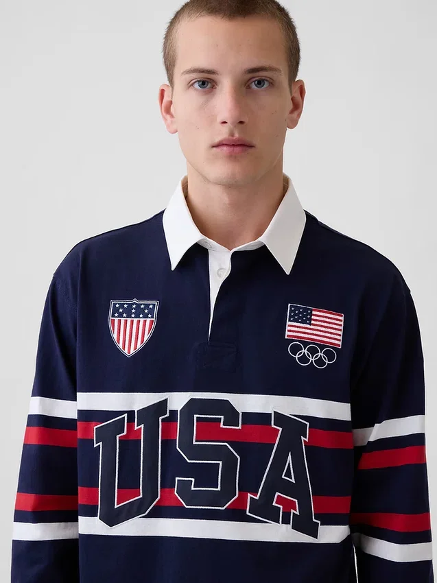 Πουκάμισα ράγκμπι Team USA για ενήλικες