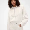 Πουκάμισο τζιν με φερμουάρ GAP × Victoria Beckham