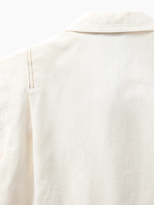 Πουκάμισο τζιν με φερμουάρ GAP × Victoria Beckham