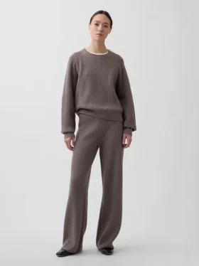 Παντελόνι με πλέξη Shaker-Stitch από CashSoft