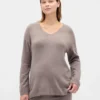 Πουλόβερ εγκυμοσύνης CashSoft με V-neck