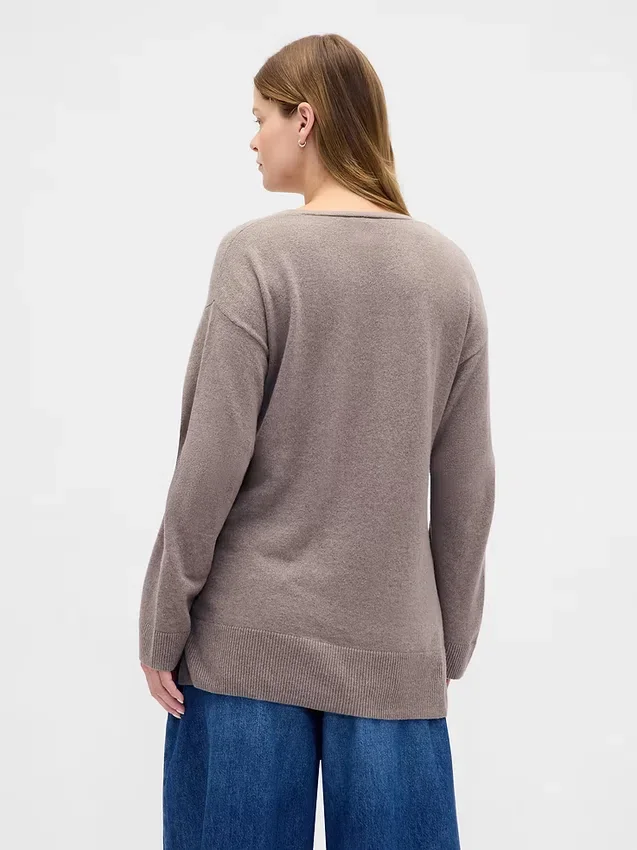 Πουλόβερ εγκυμοσύνης CashSoft με V-neck