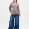 Πουλόβερ εγκυμοσύνης CashSoft με V-neck