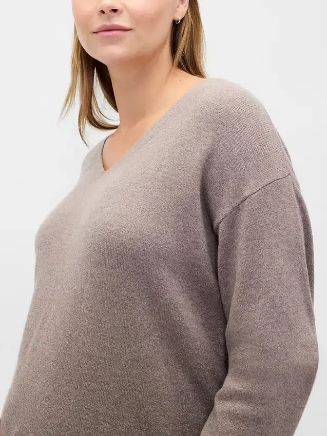 Πουλόβερ εγκυμοσύνης CashSoft με V-neck
