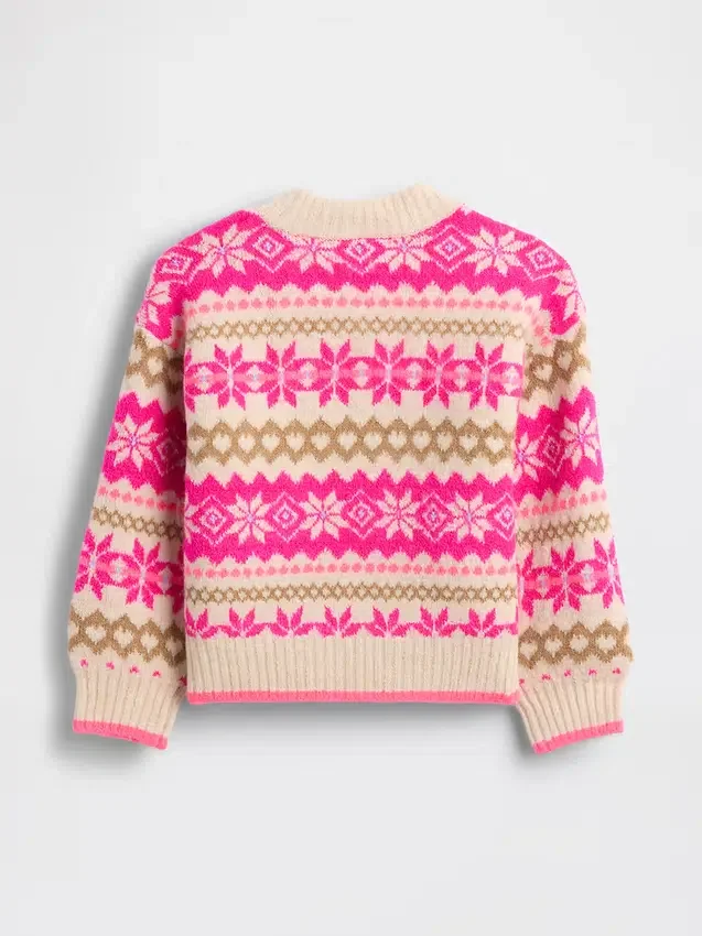 Πουλόβερ Fair Isle για βρέφη & νήπια