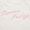 Πουλόβερ GAP × Summer Fridays με υπερμεγέθη λογότυπο