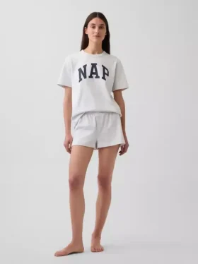 Πυτζάμα T-shirt Oversized με λογότυπο Nap