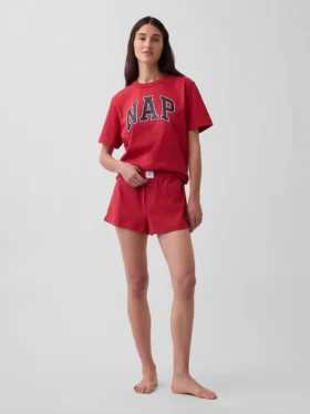 Πυτζάμα T-shirt Oversized με λογότυπο Nap