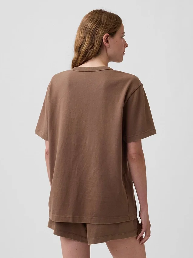 Πυτζάμα T-shirt Oversized με λογότυπο Nap