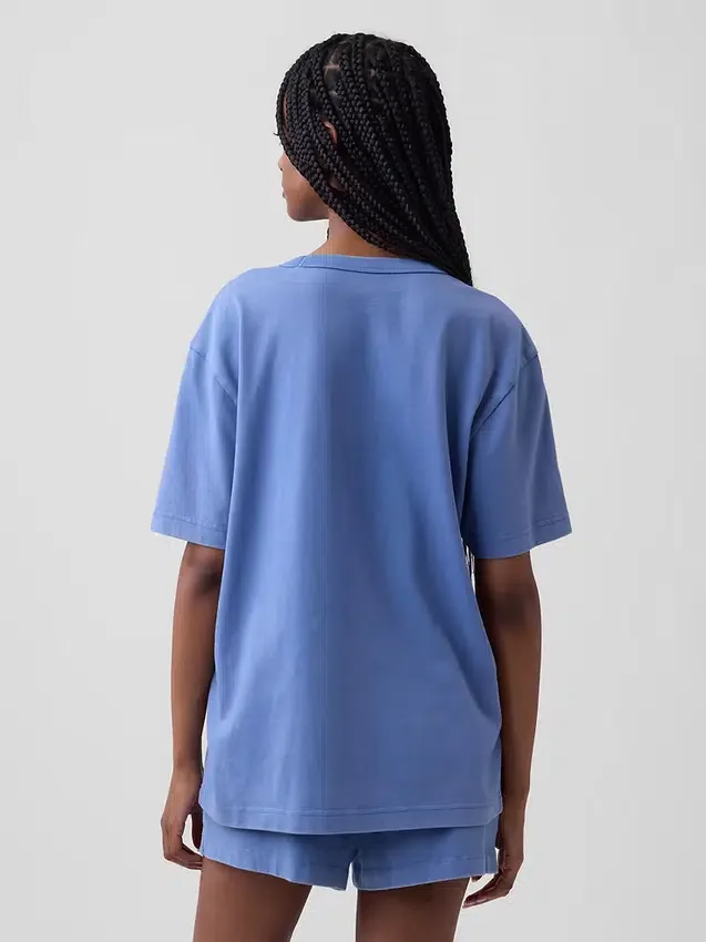 Πυτζάμα T-shirt Oversized με λογότυπο Nap