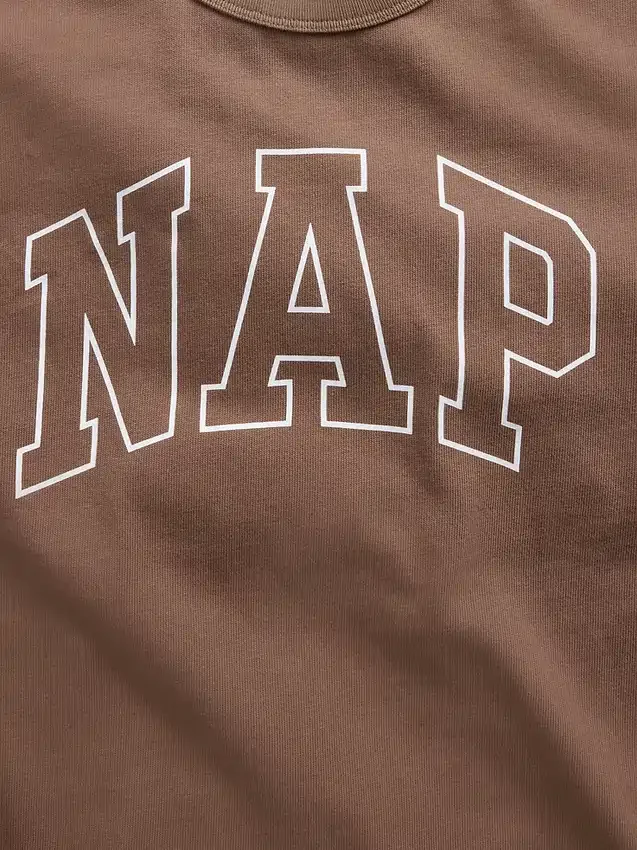 Πυτζάμα T-shirt Oversized με λογότυπο Nap