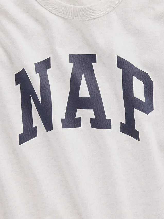 Πυτζάμα T-shirt Oversized με λογότυπο Nap