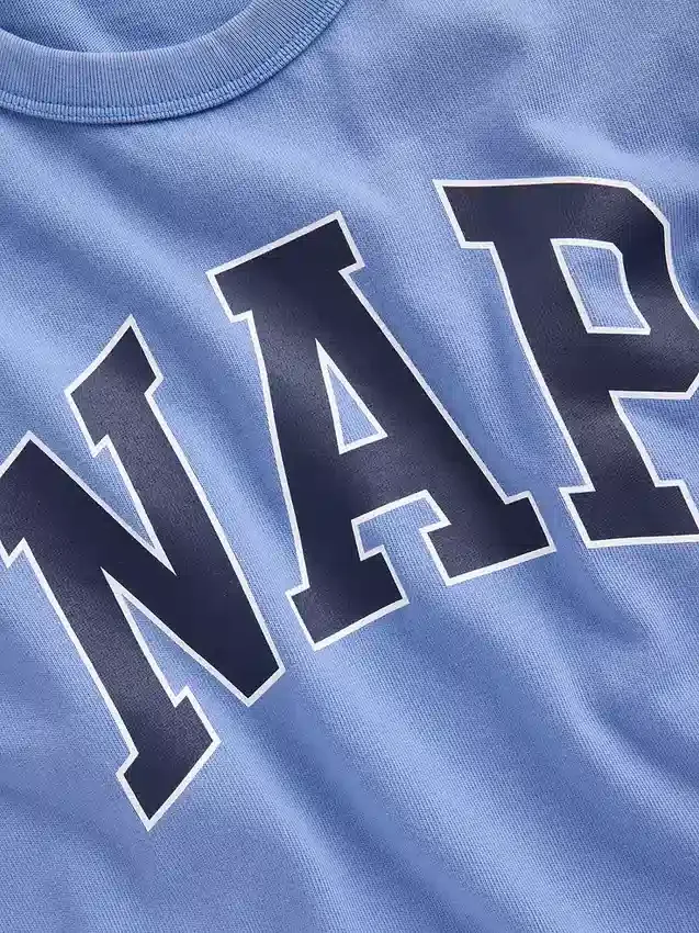 Πυτζάμα T-shirt Oversized με λογότυπο Nap
