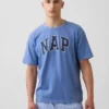 Πυτζάμα T-shirt Oversized με λογότυπο Nap