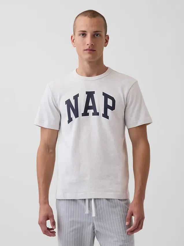 Πυτζάμα T-shirt Oversized με λογότυπο Nap