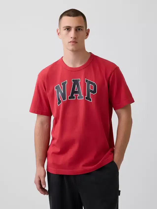 Πυτζάμα T-shirt Oversized με λογότυπο Nap