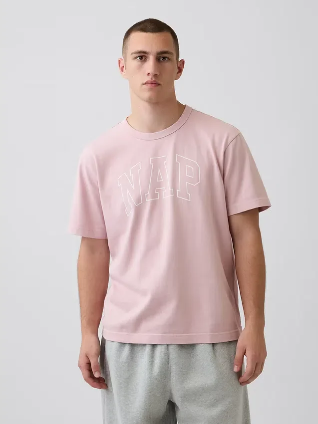 Πυτζάμα T-shirt Oversized με λογότυπο Nap