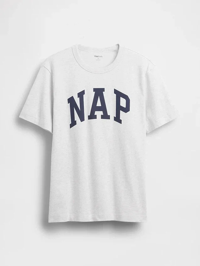 Πυτζάμα T-shirt Oversized με λογότυπο Nap