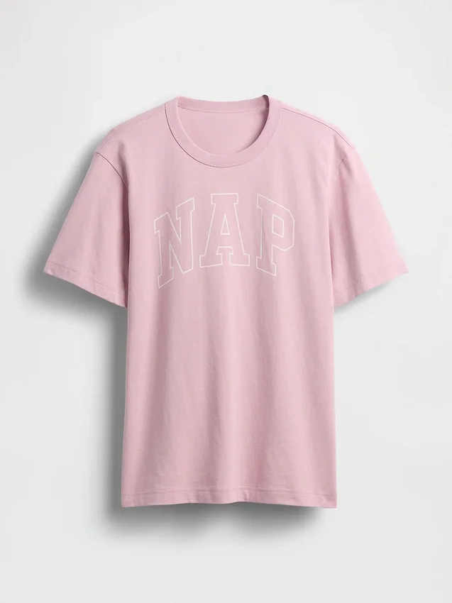 Πυτζάμα T-shirt Oversized με λογότυπο Nap